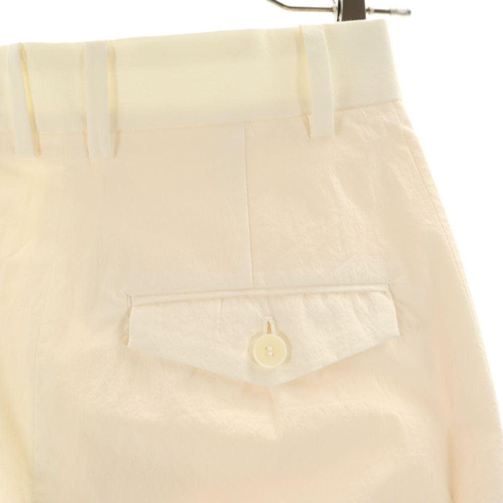 DES PRES デプレ 未使用 日本製 ワイドパンツ 32 ホワイト ストレッチ レディース