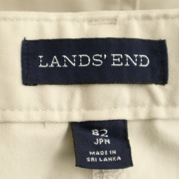 ランズエンド チノパンツ 82 ライトグレー LANDS' END メンズ