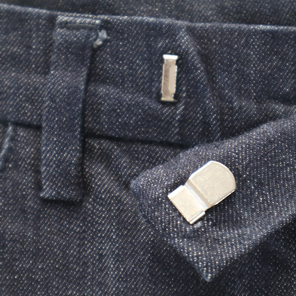 MM6 エムエムシックス イタリア製 ロングパンツ 36 ブルー マスジェラ レディース