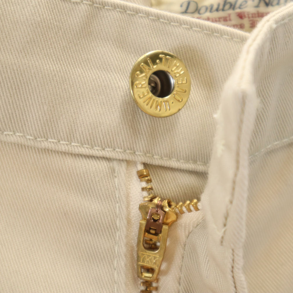 UNIVERSAL OVERALL ユニバーサルオーバーオール × ダブルネーム ペインターパンツ 1 ベージュ系 × DOUBLE NAME ジーンズ レディース