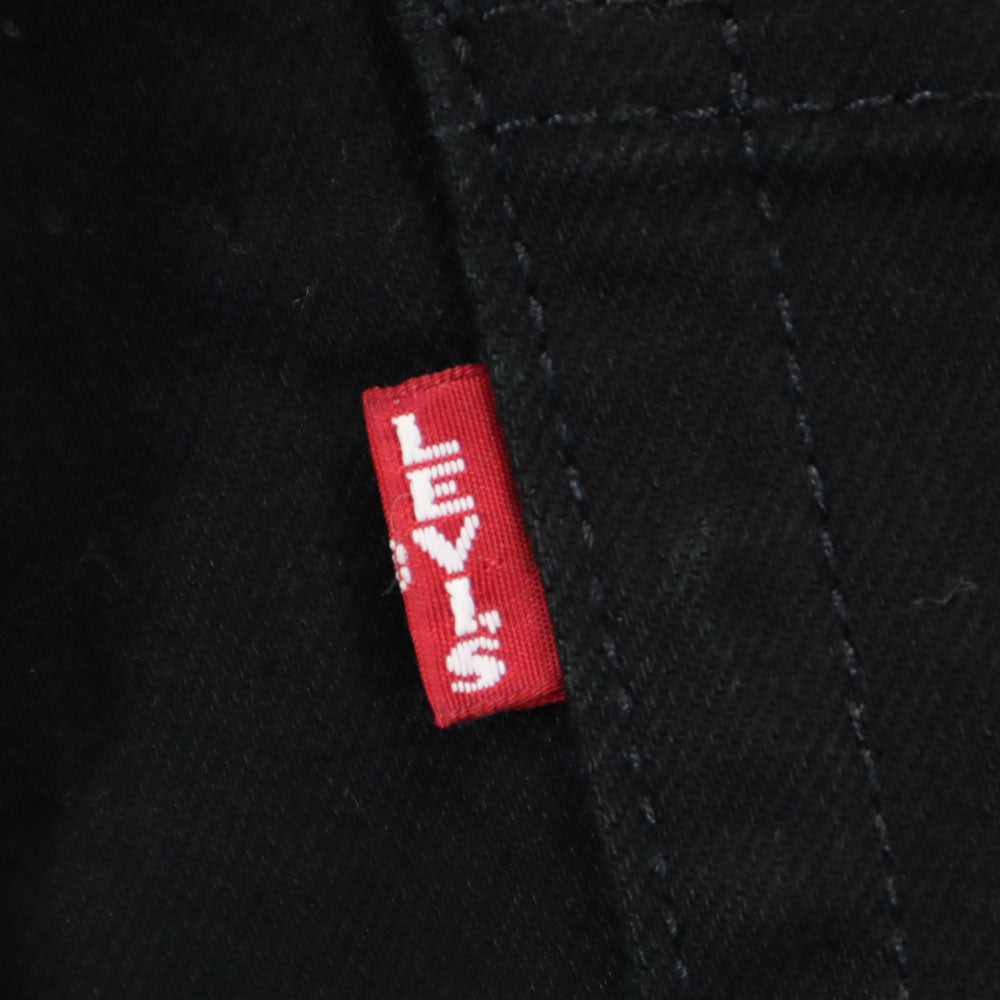 リーバイス 512 ビッグE テーパードパンツ W30 ブラック Levi's Vステッチ メンズ