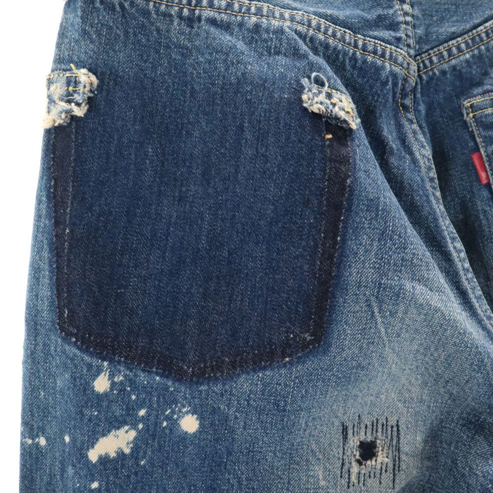 アースカルチャー ストレートデニムパンツ ｗ28 ジーンズ レディース