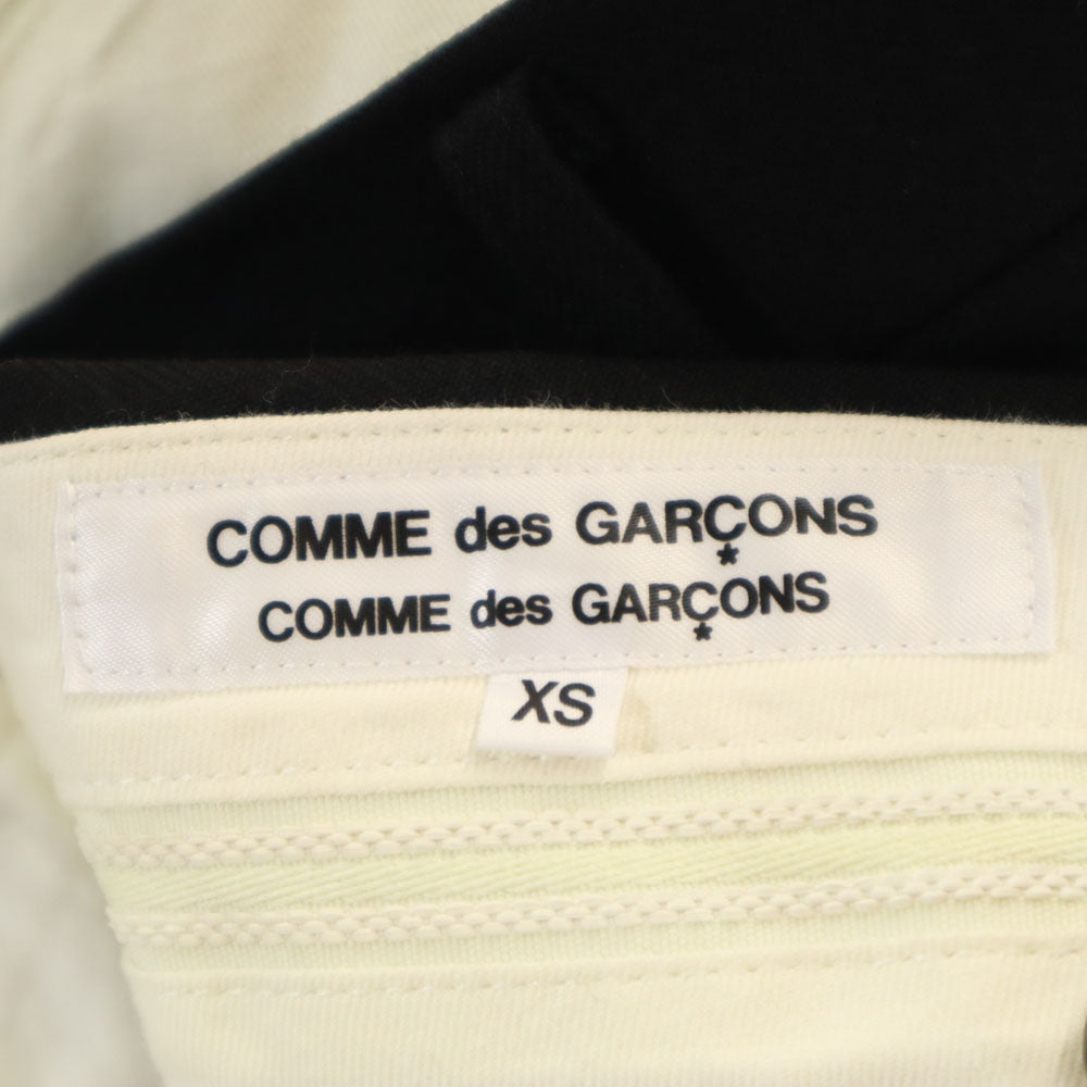 COMME des GARCONS COMME des GARCONS コムデギャルソン コムデギャルソン 2013年 日本製 スラックスパンツ XS ブラック レディース