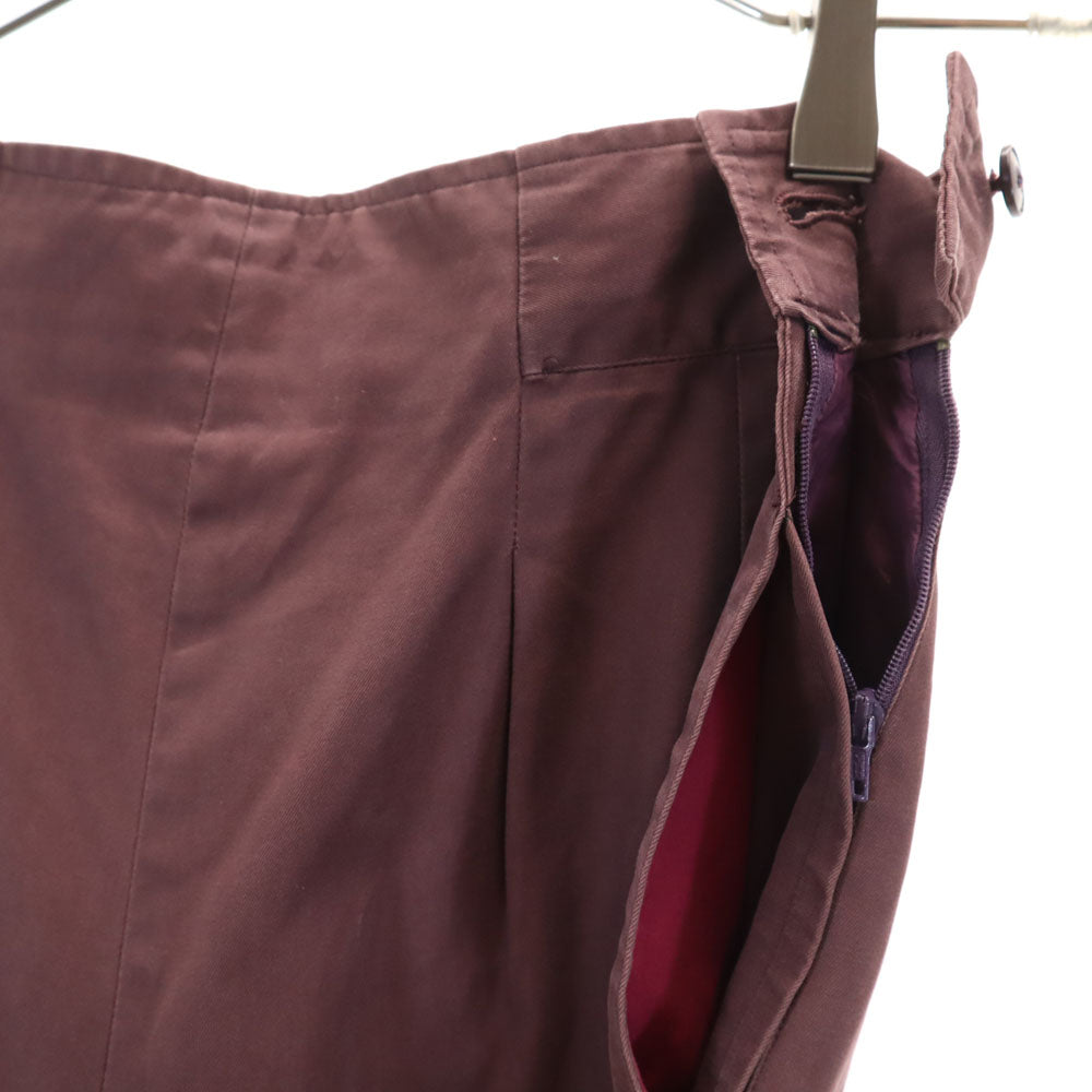 KENZO ケンゾー 90s 日本製 オールド テーパードパンツ M パープル系 レディース