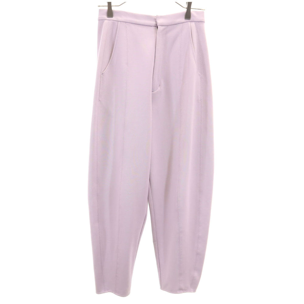 AMERI UNDRESSED アメリ パンツ M パープルピンク 裾ジップ レディース