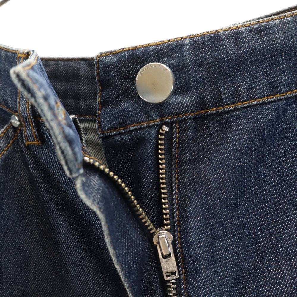 BALENCIAGA バレンシアガ 2015年 ポルトガル製 デニムパンツ 36 ブルー レディース