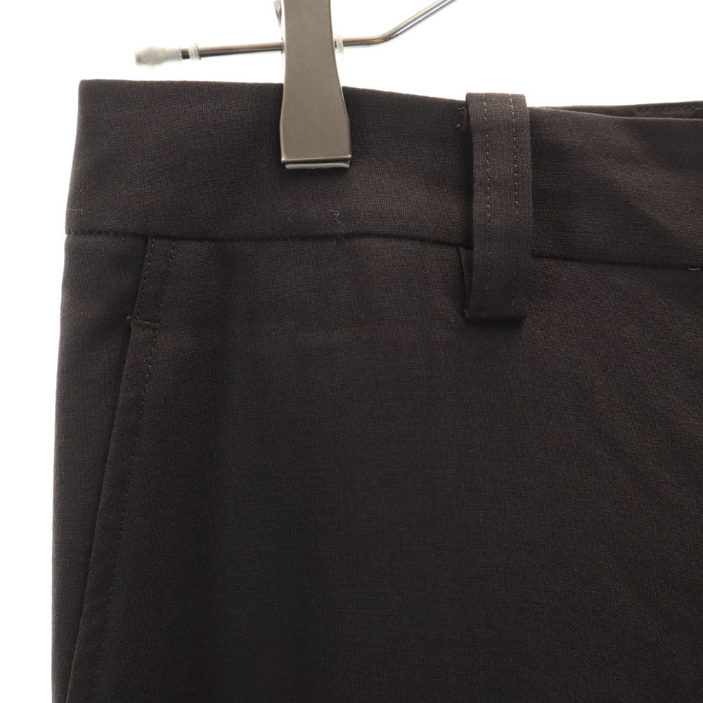 イッセイミヤケフェット 日本製 プリーツ フレアパンツ 3 ブラウン レディース