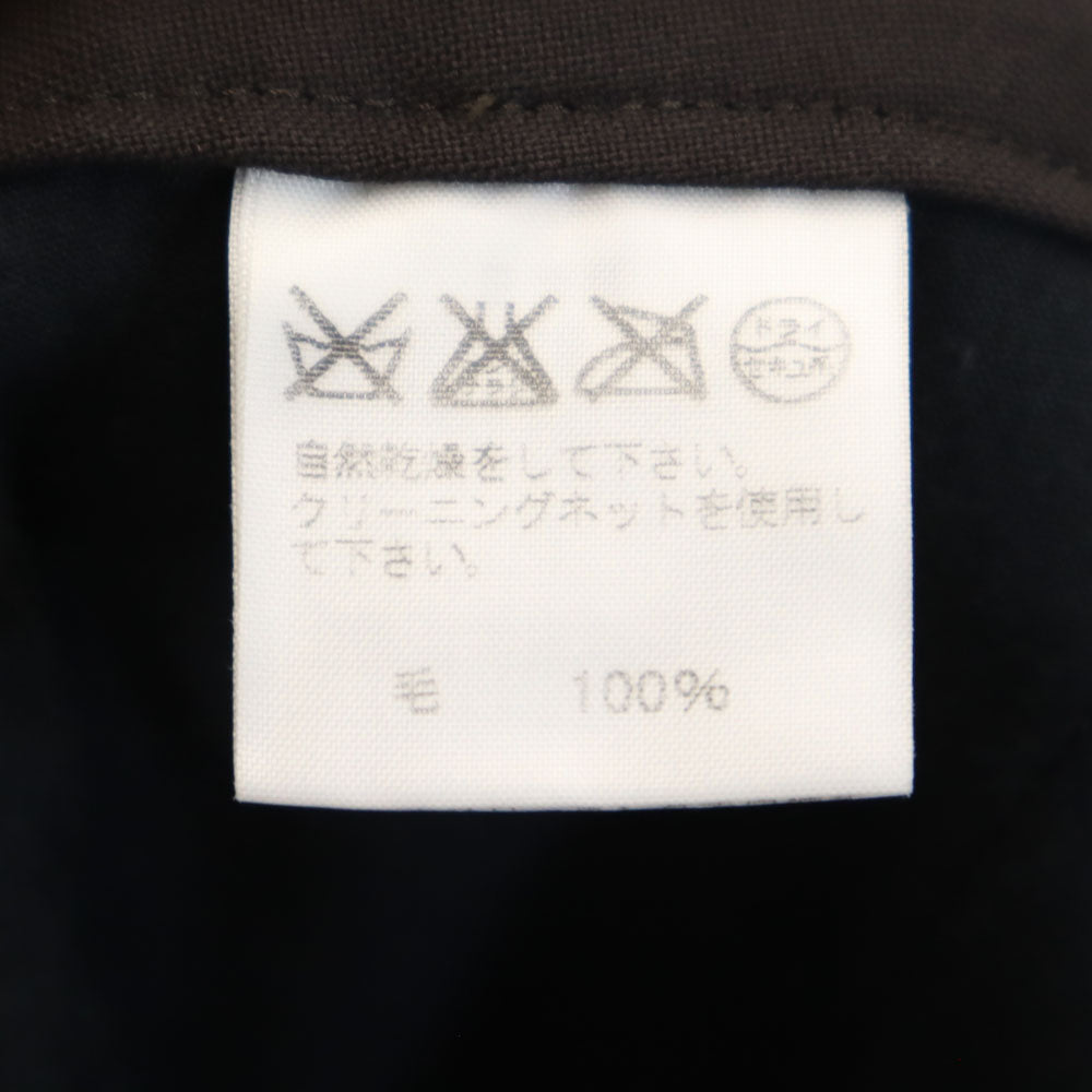 イッセイミヤケフェット 日本製 プリーツ フレアパンツ 3 ブラウン レディース