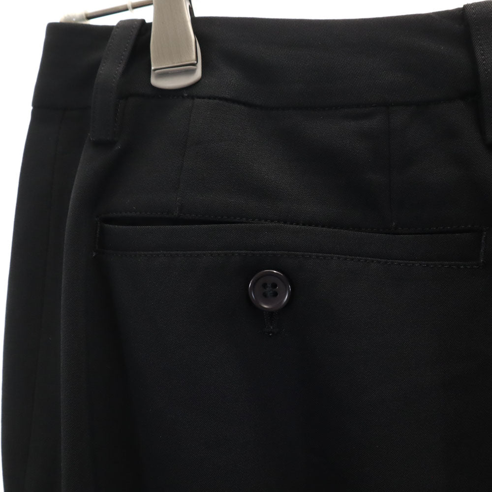 イッセイミヤケフェット 日本製 ワイド スラックスパンツ 3 ブラック レディース