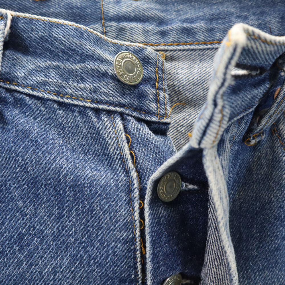 Levi's リーバイス 80s 501 ヴィンテージ ボタン裏532 黒カン デニムパンツ ｗ29 ブルー メンズ