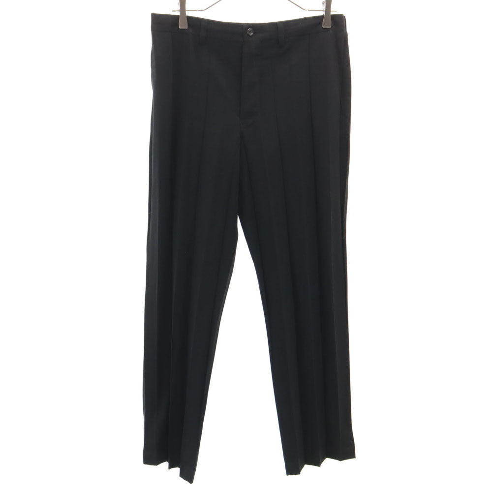 ISSEY MIYAKE イッセイミヤケ 90s 日本製 オールド ボタンフライ プリーツ スラックスパンツ L ブラック メンズ