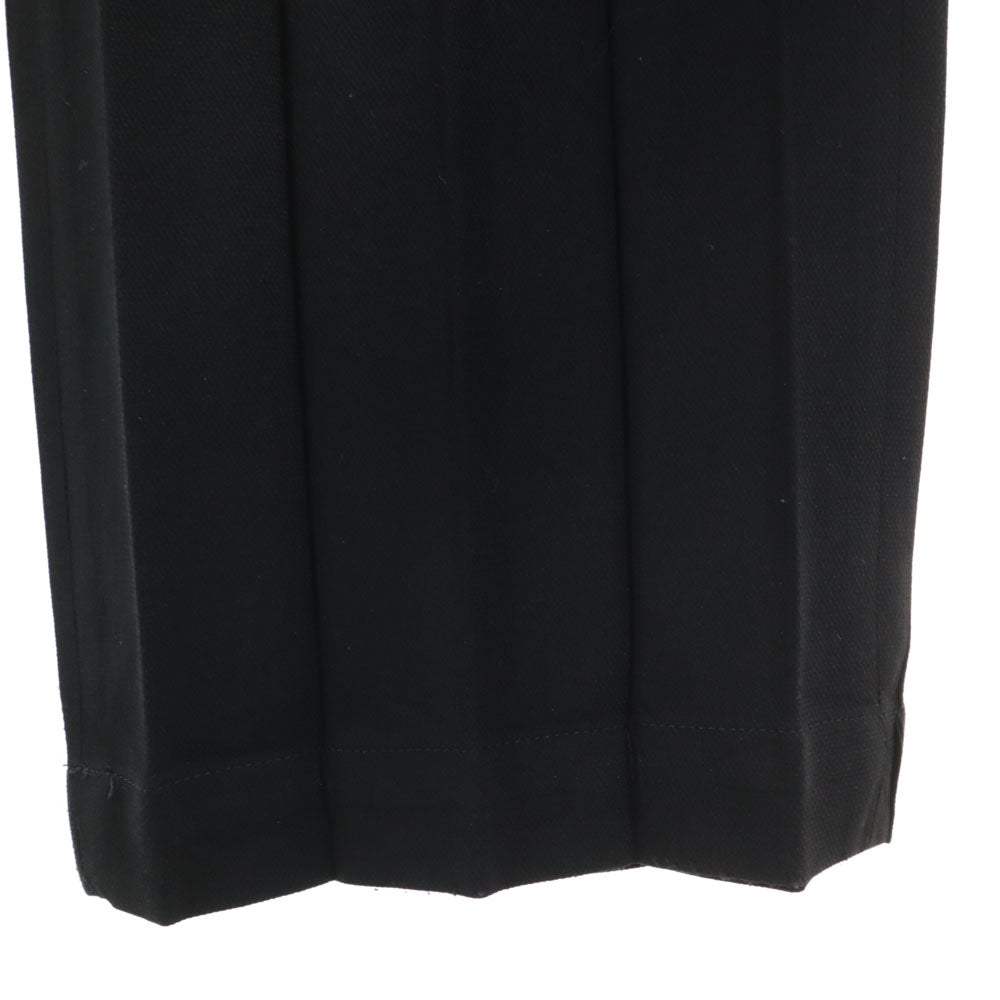 ISSEY MIYAKE イッセイミヤケ 90s 日本製 オールド ボタンフライ プリーツ スラックスパンツ L ブラック メンズ