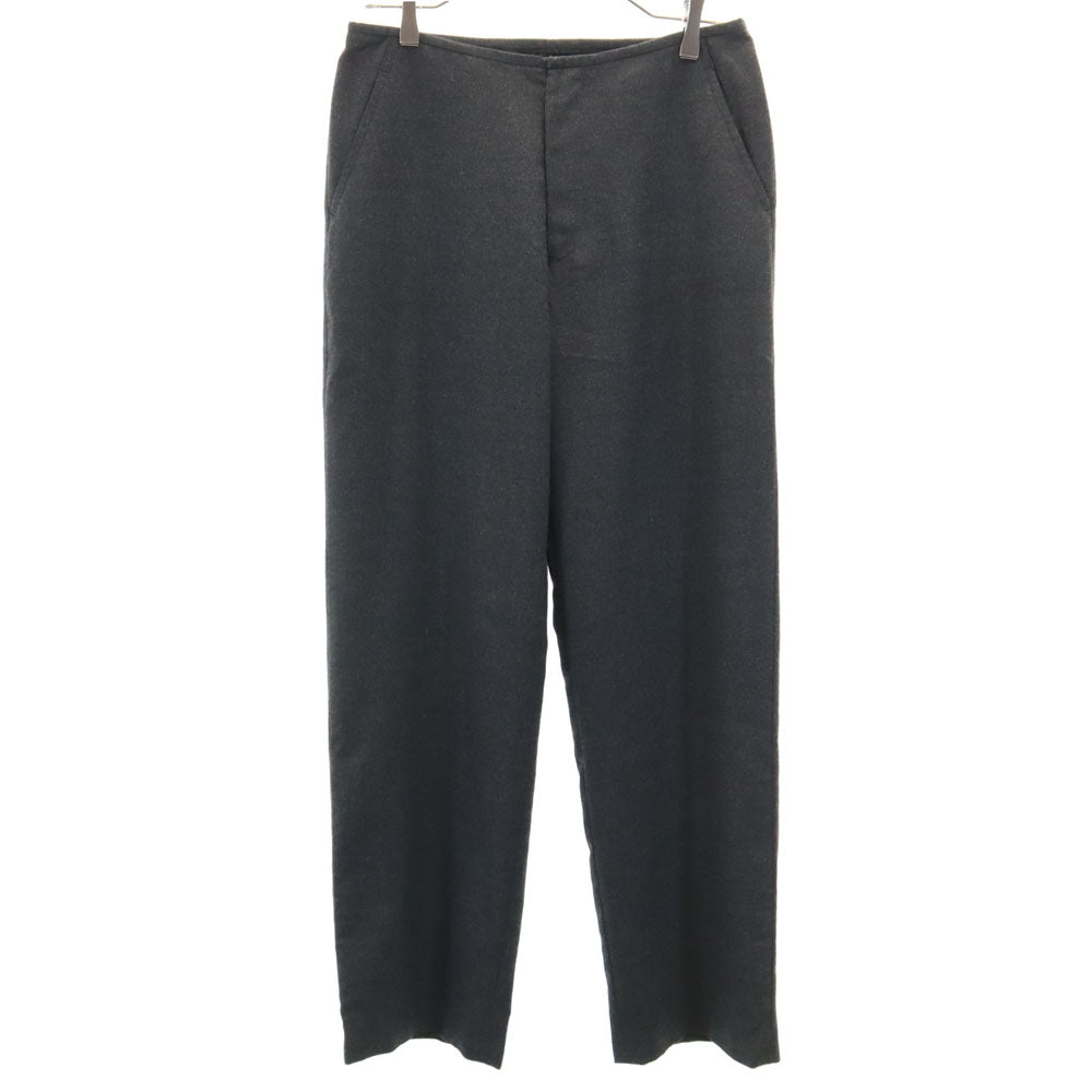 イッセイミヤケ 日本製 ウールブレンド スラックスパンツ 3 グレー ISSEY MIYAKE メンズ