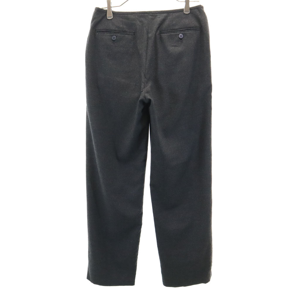 イッセイミヤケ 日本製 ウールブレンド スラックスパンツ 3 グレー ISSEY MIYAKE メンズ