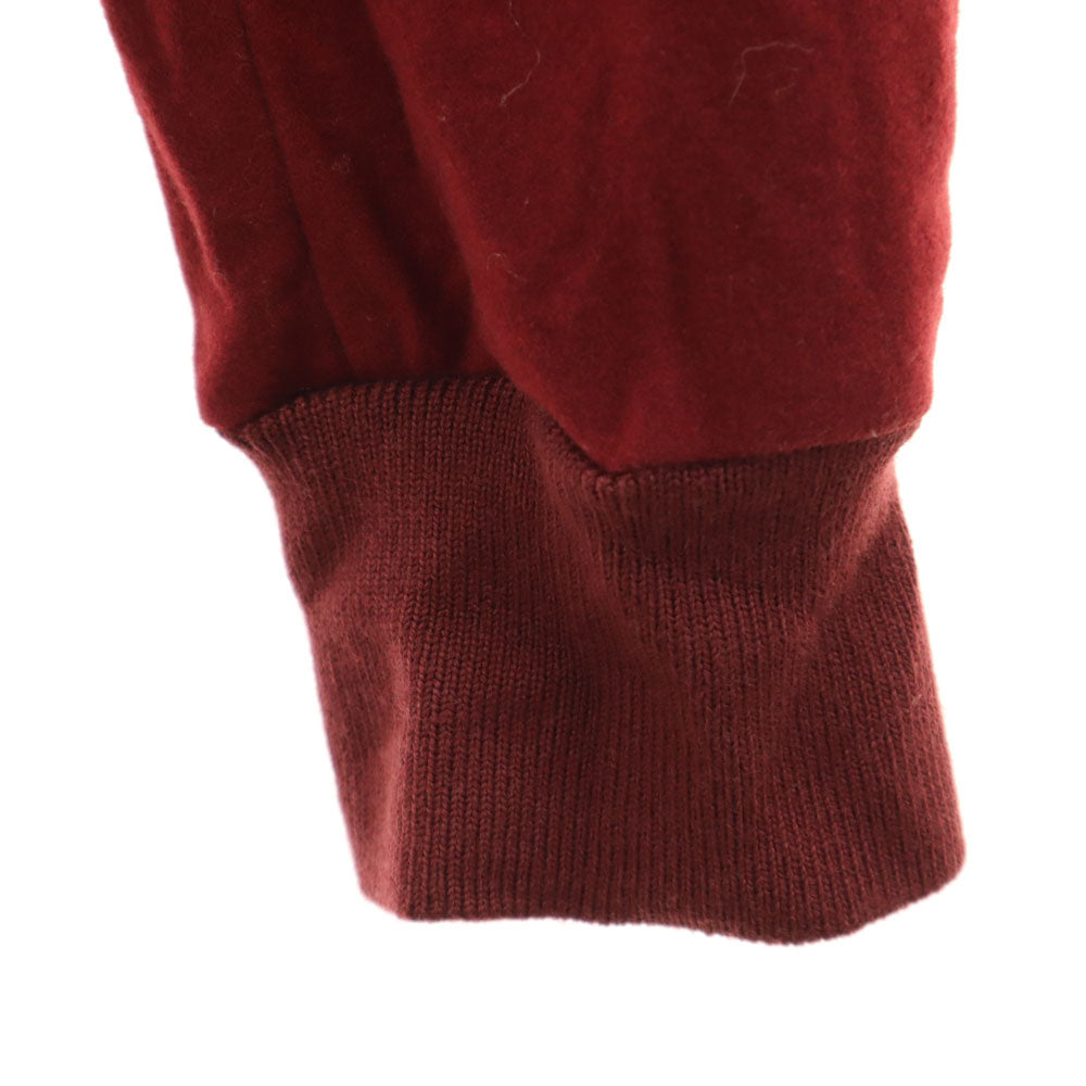 PRADA プラダ ブルガリア製 ウールパンツ 46 レッド系 メンズ