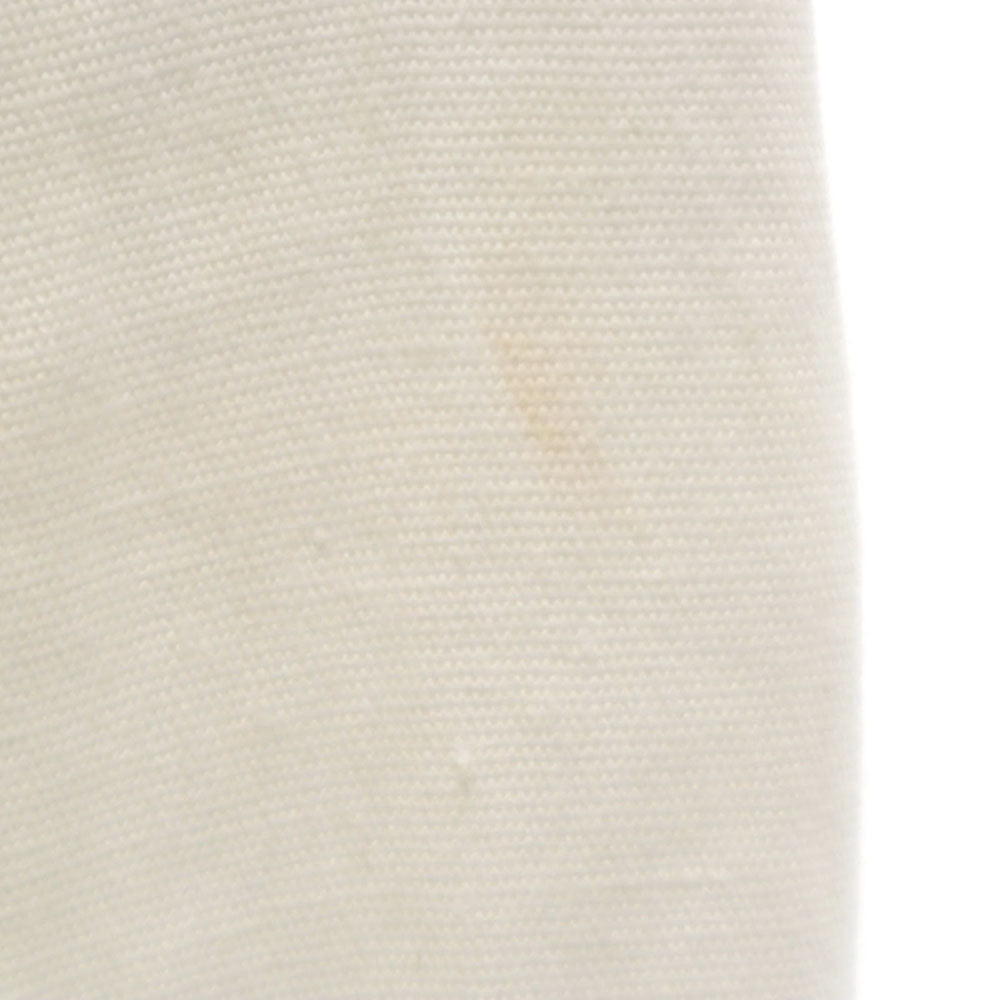 RALPH LAUREN ラルフローレン 未使用 USA製 リネンブレンド パープルレーベル クロップドパンツ 6 ホワイト レディース