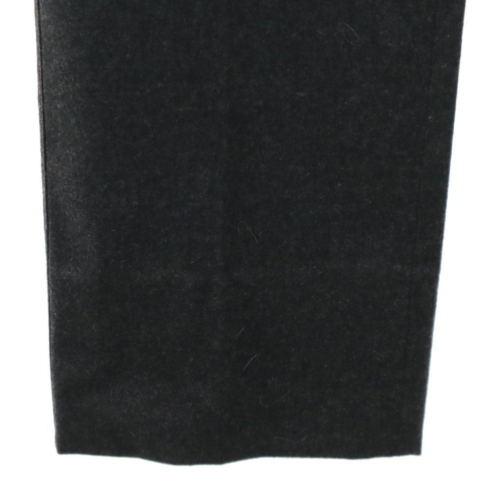 ラコステ 日本製 ウールブレンド スラックスパンツ 79 チャコールグレー LACOSTE メンズ