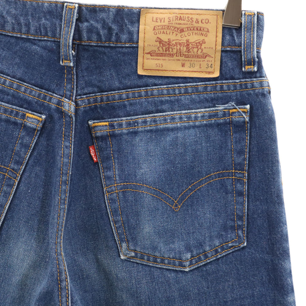 Levi's リーバイス 90s USA製 515 オールド ストレートデニムパンツ ｗ30 ジーンズ メンズ