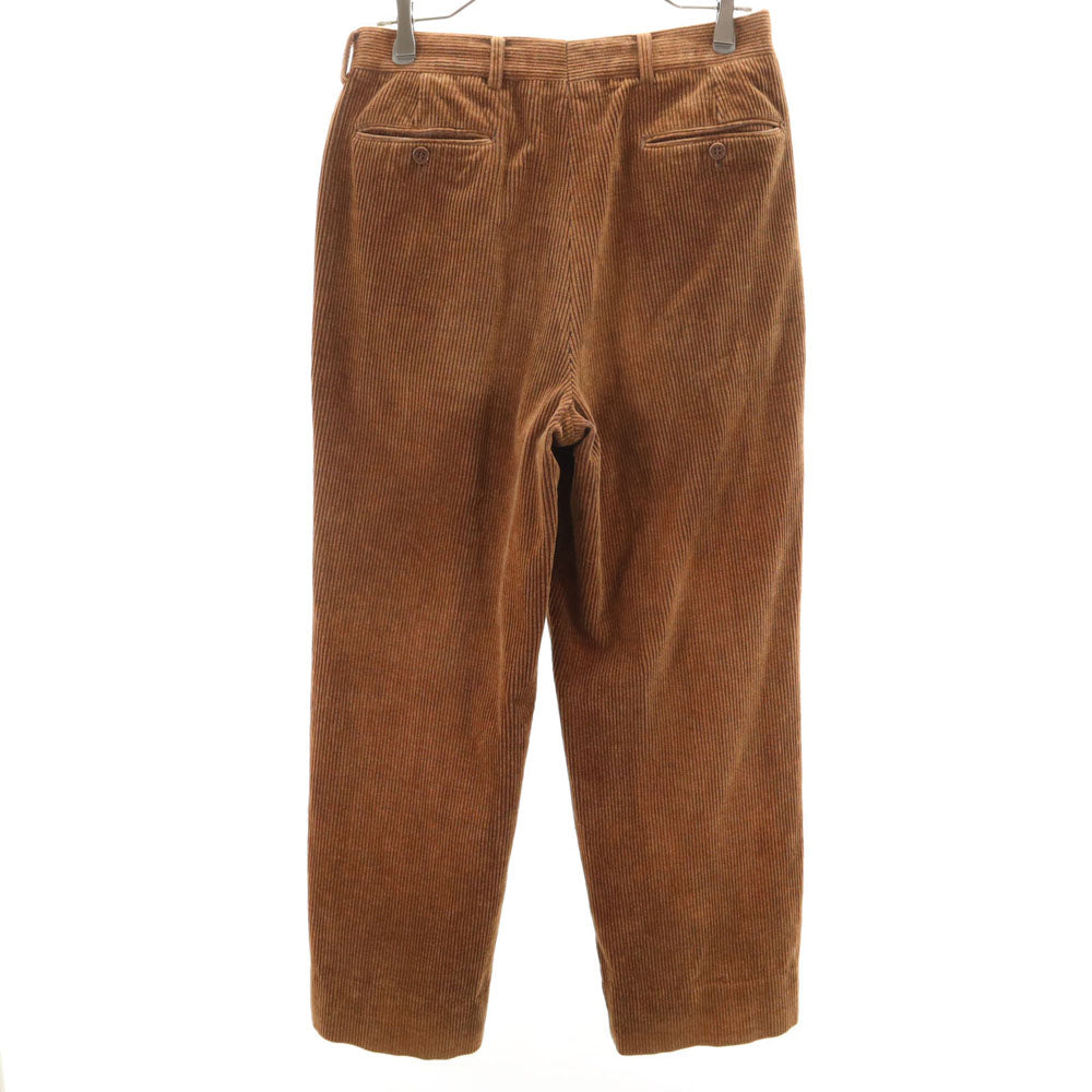 ジョルジオアルマーニ コレッツォーニ 80s 90s オールド コーデュロイパンツ ブラウン メンズ