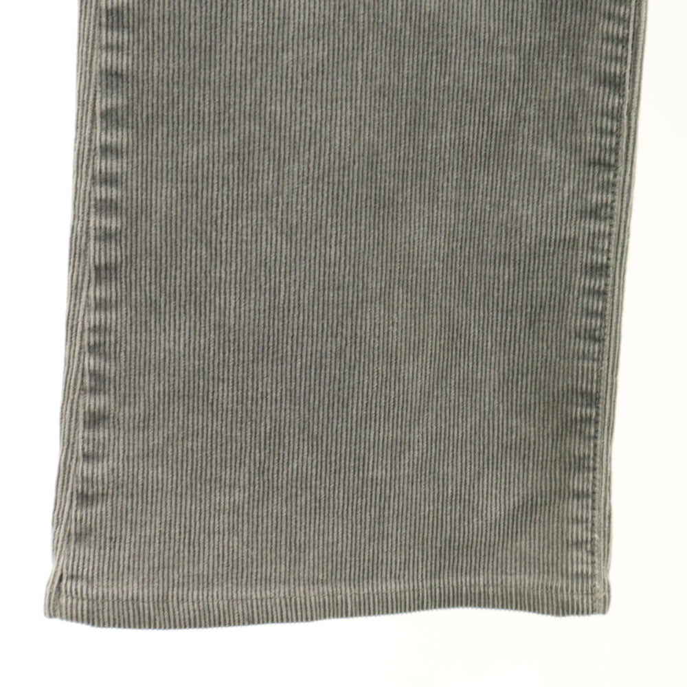 ARMANI JEANS アルマーニジーンズ イタリア製 コンフォートフィット コーデュロイパンツ W27 グレー レディース