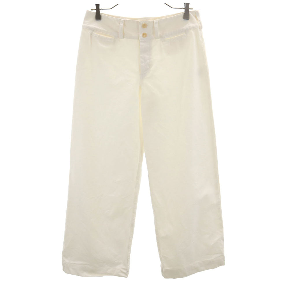 RALPH LAUREN ラルフローレン ワイドパンツ 11 ホワイト レディース