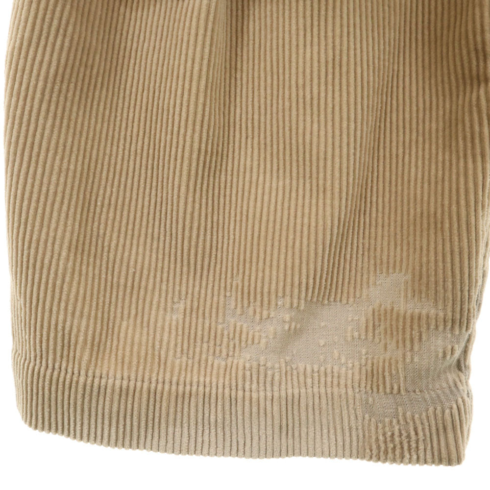 POLO RALPH LAUREN ポロラルフローレン 90s オールド コーデュロイパンツ W32 ベージュ タック メンズ