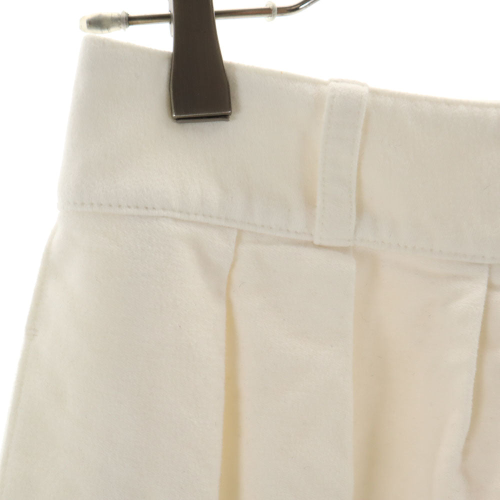 ルメール タック パンツ 38 ホワイト LEMAIRE レディース