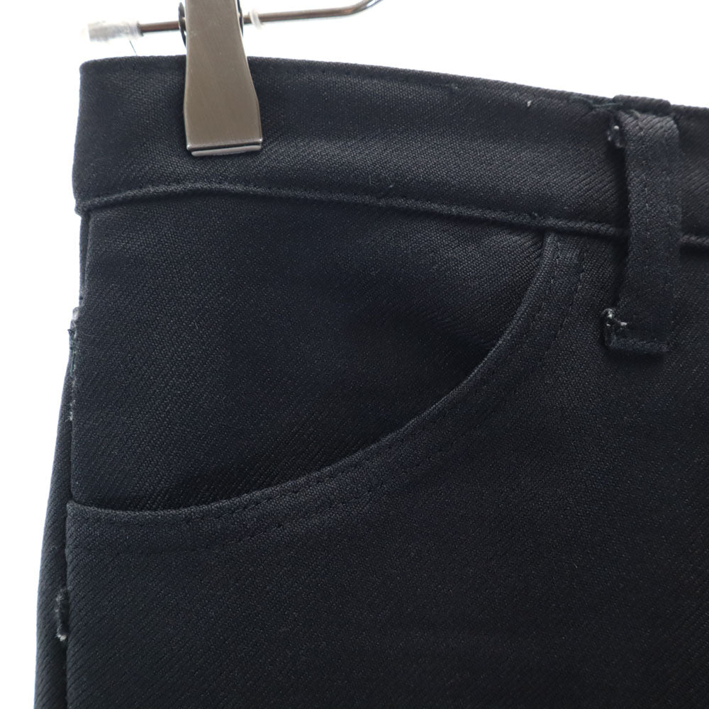 Levi's リーバイス アメリカ製 ボタン裏698 SCOVILジップ スタプレ ストレートパンツ ブラック レディース