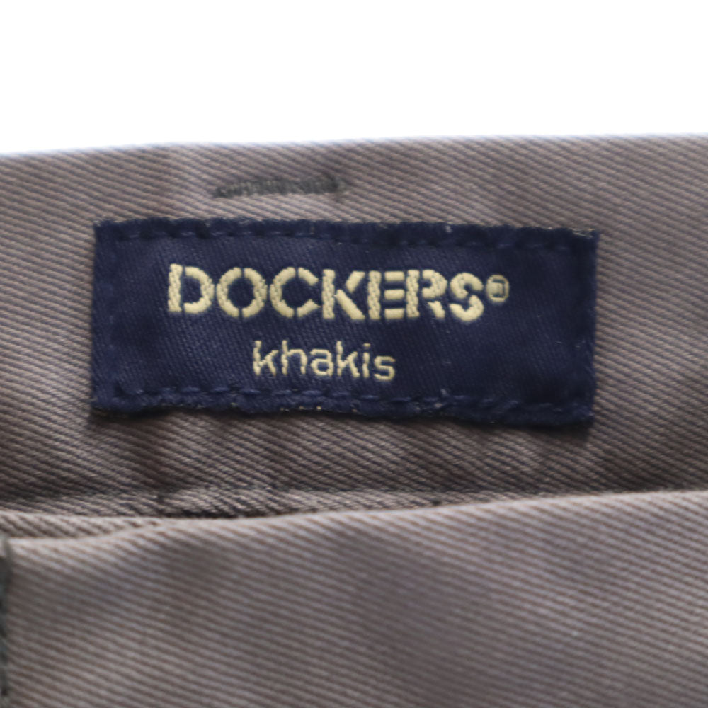 DOCKERS ドッカーズ ロングパンツ W34 グレー メンズ
