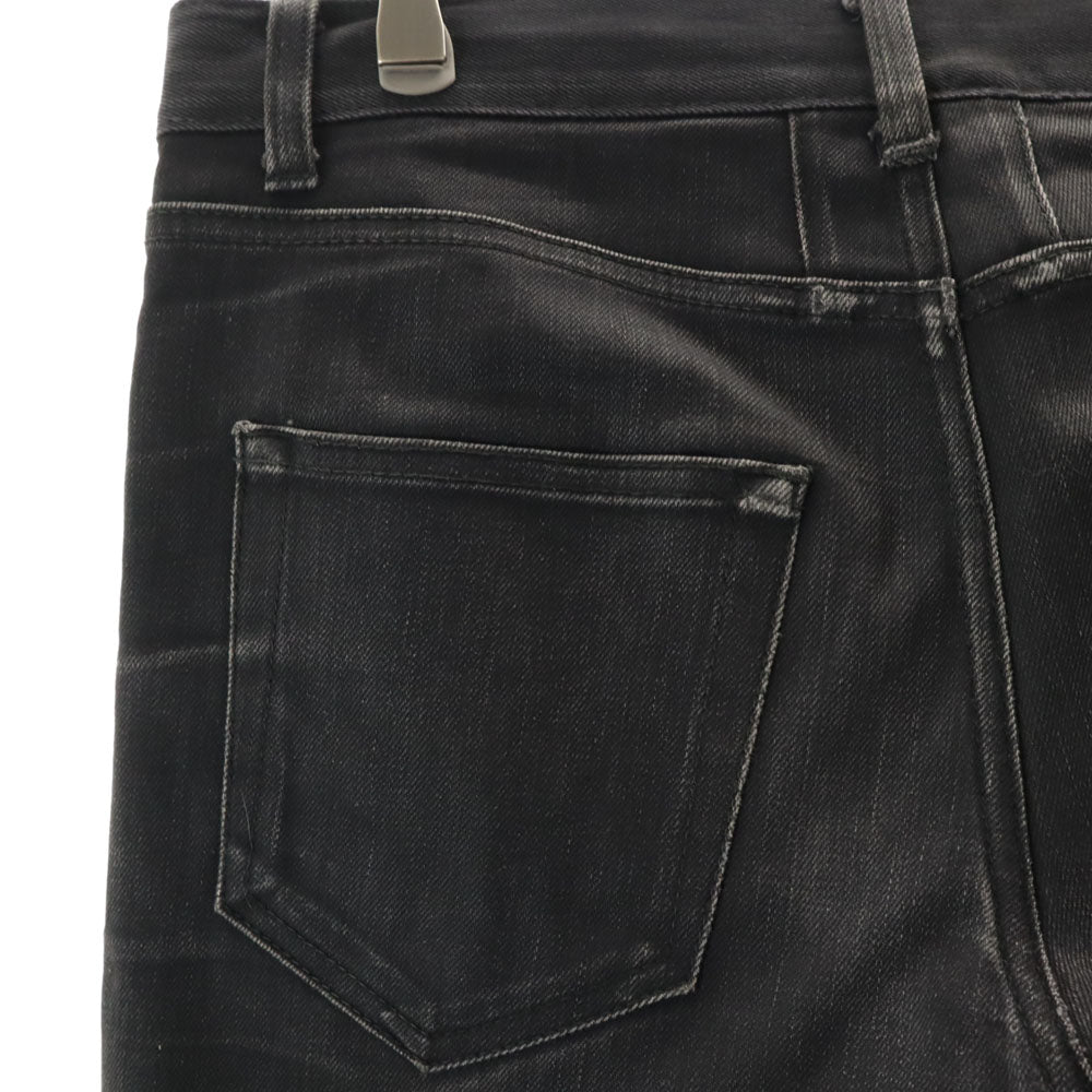 SAINT LAURENT サンローラン スキニーデニムパンツ ブラック レディース