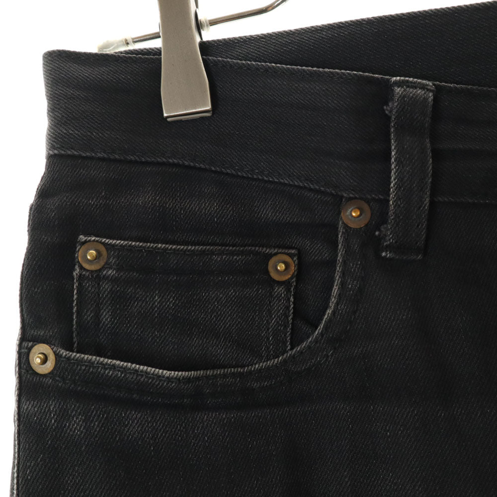 SAINT LAURENT サンローラン スキニーデニムパンツ ブラック レディース