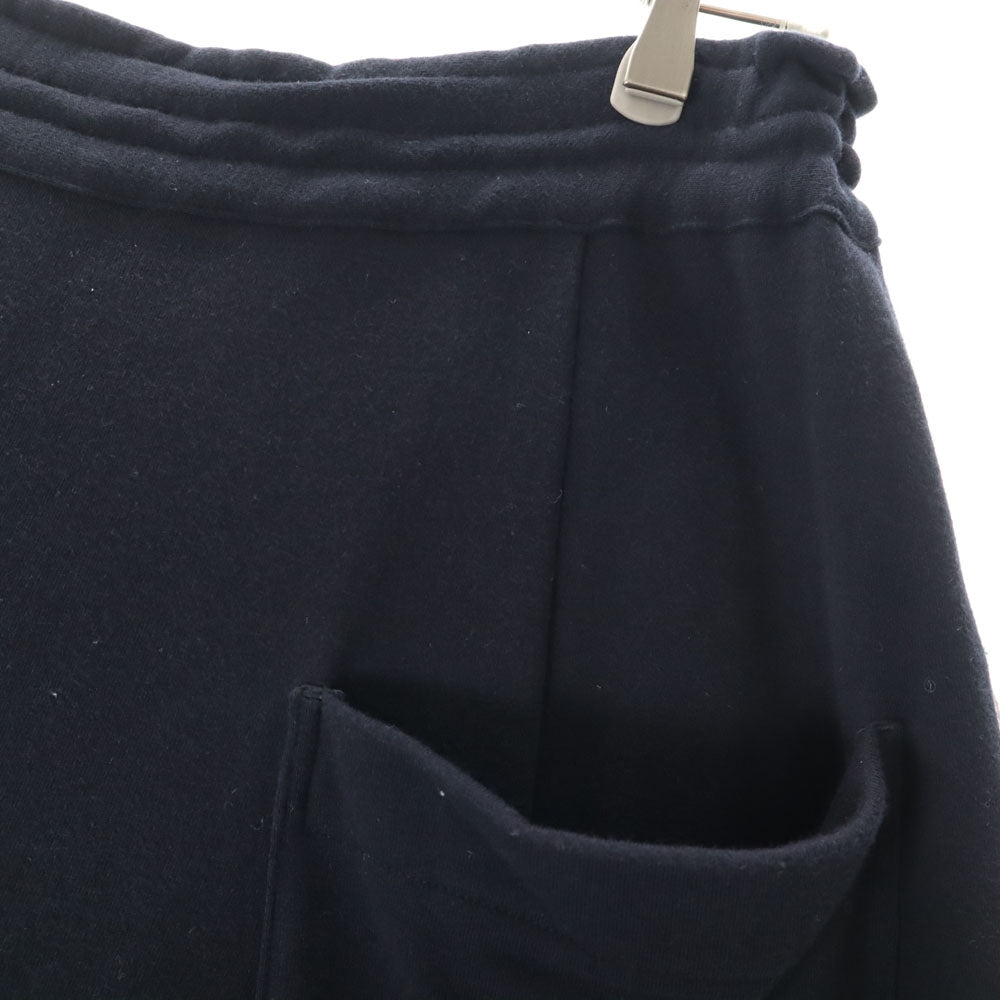 Y's ワイズ 日本製 ブランケットステッチ ワイドパンツ 2 ネイビー メンズ