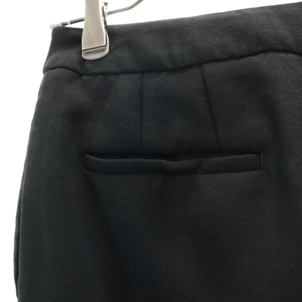 TOMORROWLAND トゥモローランド 日本製 スラックスパンツ 34 ブラック レディース