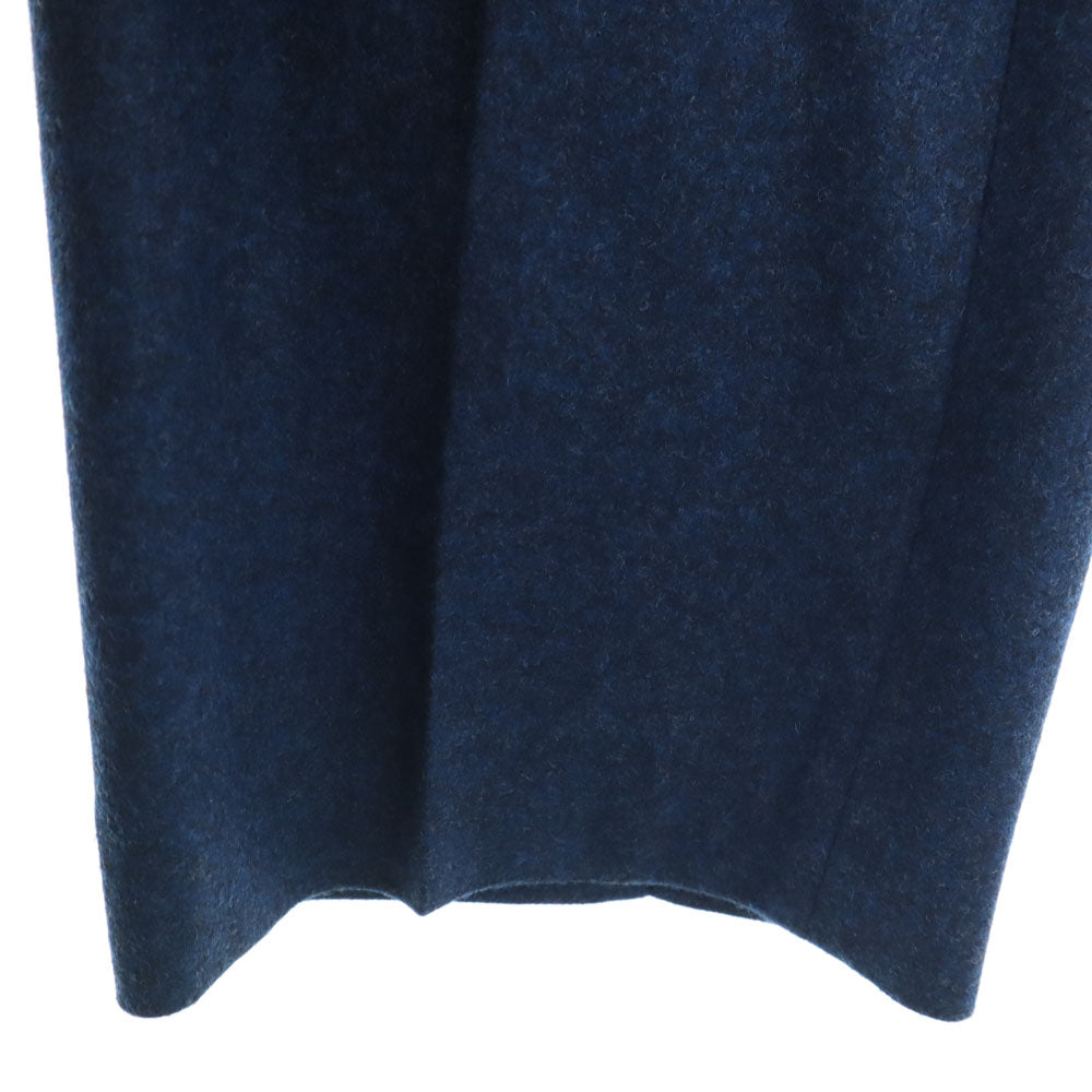 MAISON KITSUNE メゾンキツネ ウール スラックスパンツ 38 ネイビー レディース