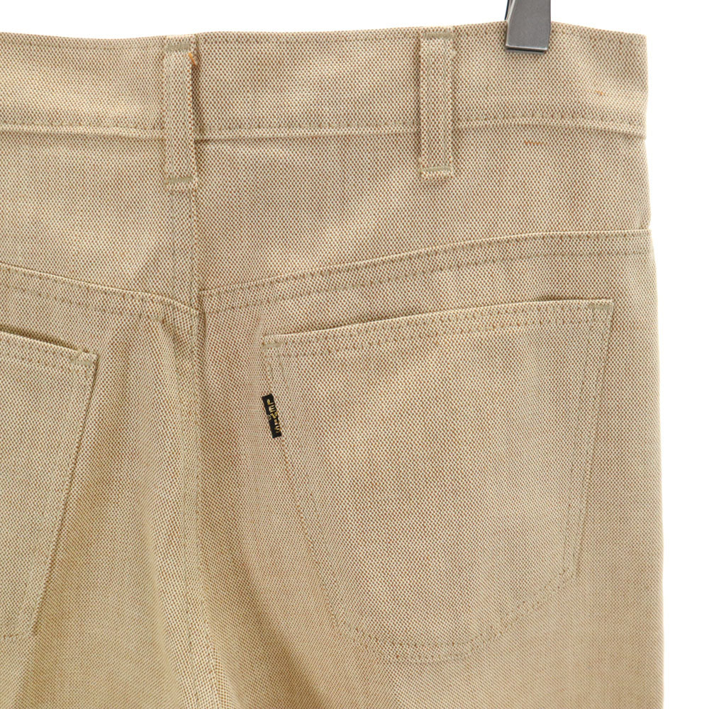 リーバイス ステイプレスト 70s ビッグE ヴィンテージ ホップサック スタプレ ロングパンツ ベージュ メンズ