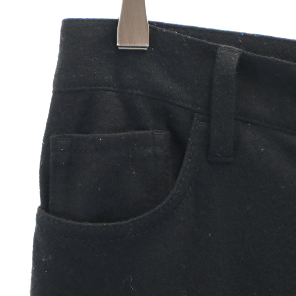 JUNYA WATANABE ジュンヤワタナベ 2015年 日本製 ウールブレンド ニットパンツ S ブラック COMME DES GARCONS メンズ