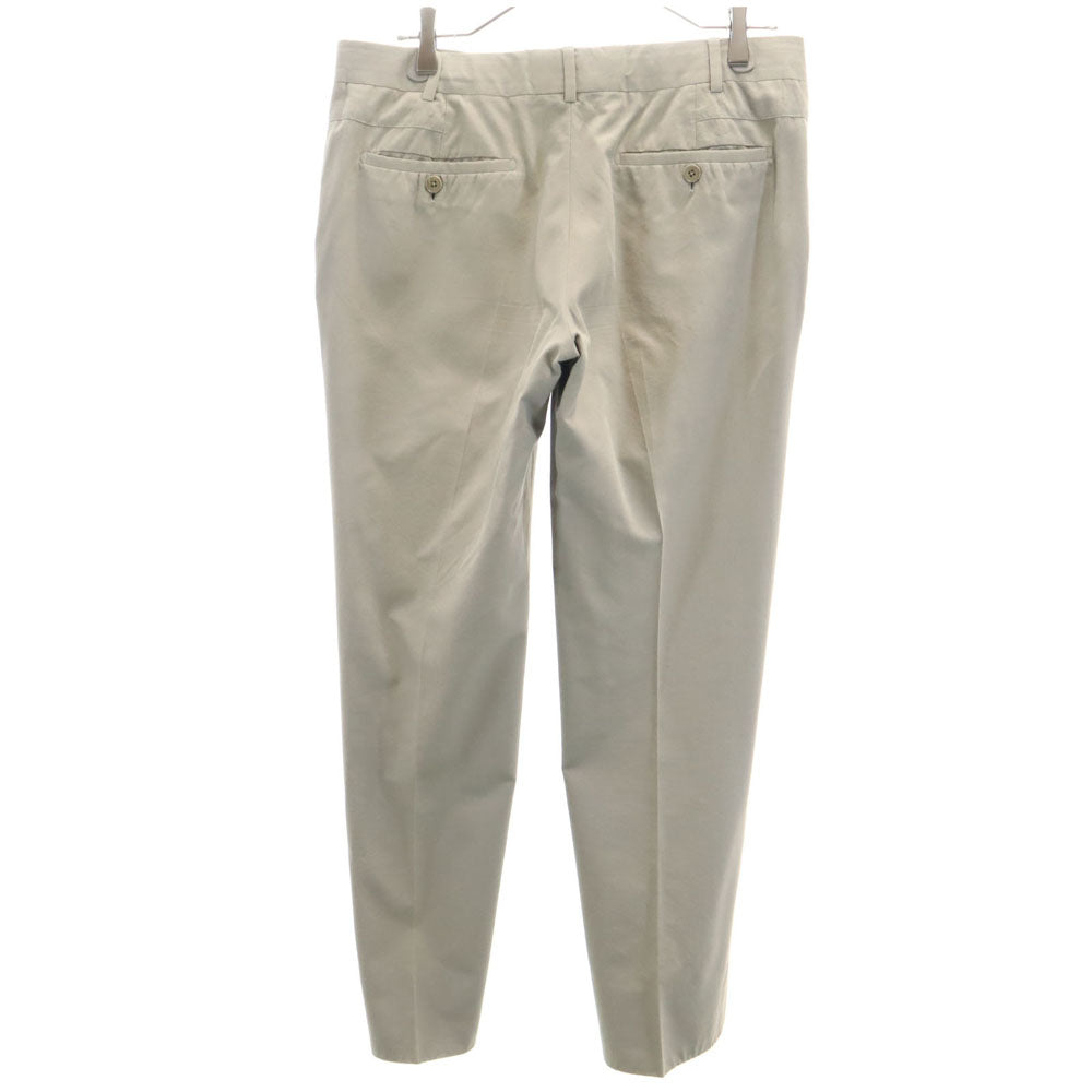 HERMES エルメス イタリア製 コットンパンツ グレー メンズ