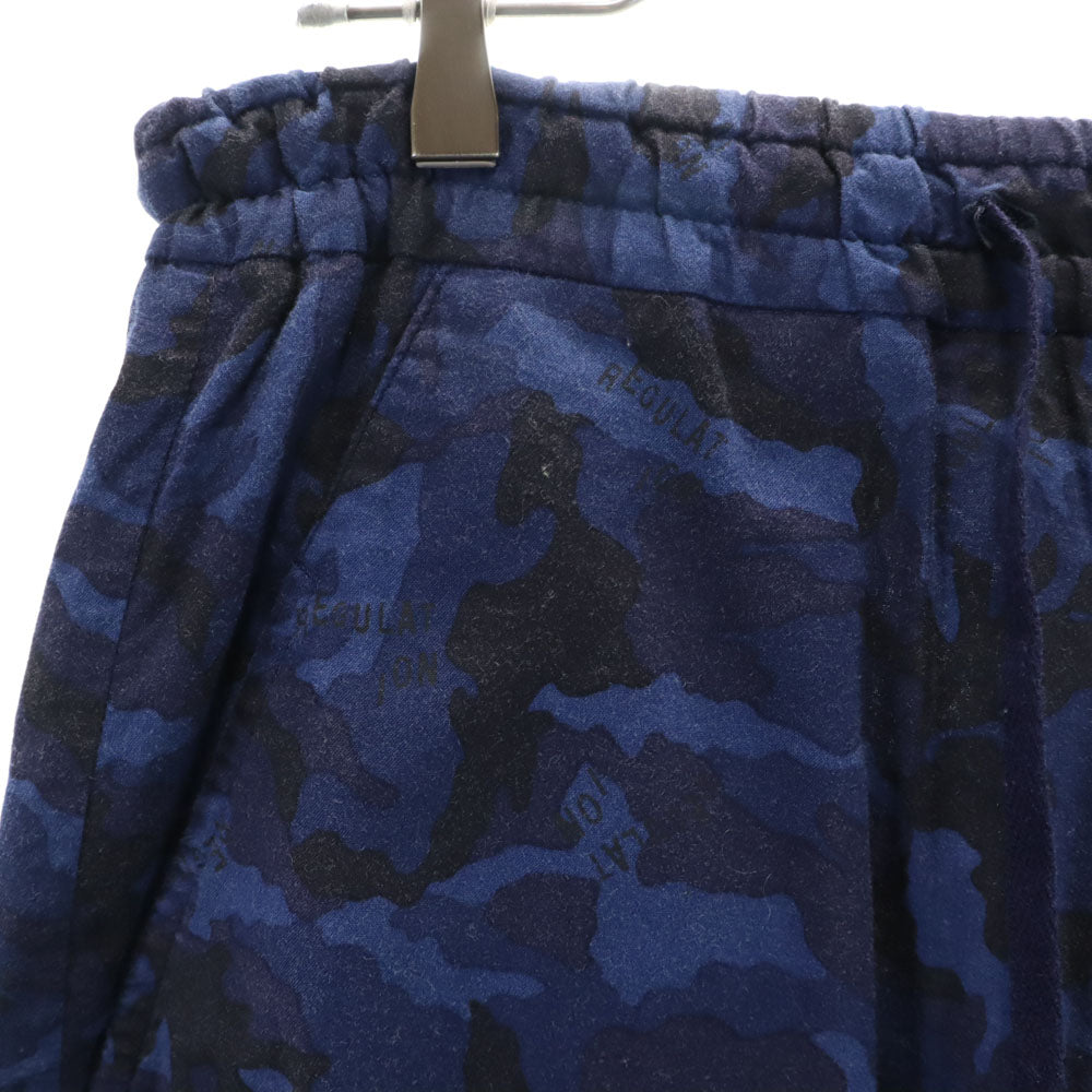 Yohji Yamamoto ヨウジヤマモト 日本製 サルエルパンツ 1 ブルー メンズ