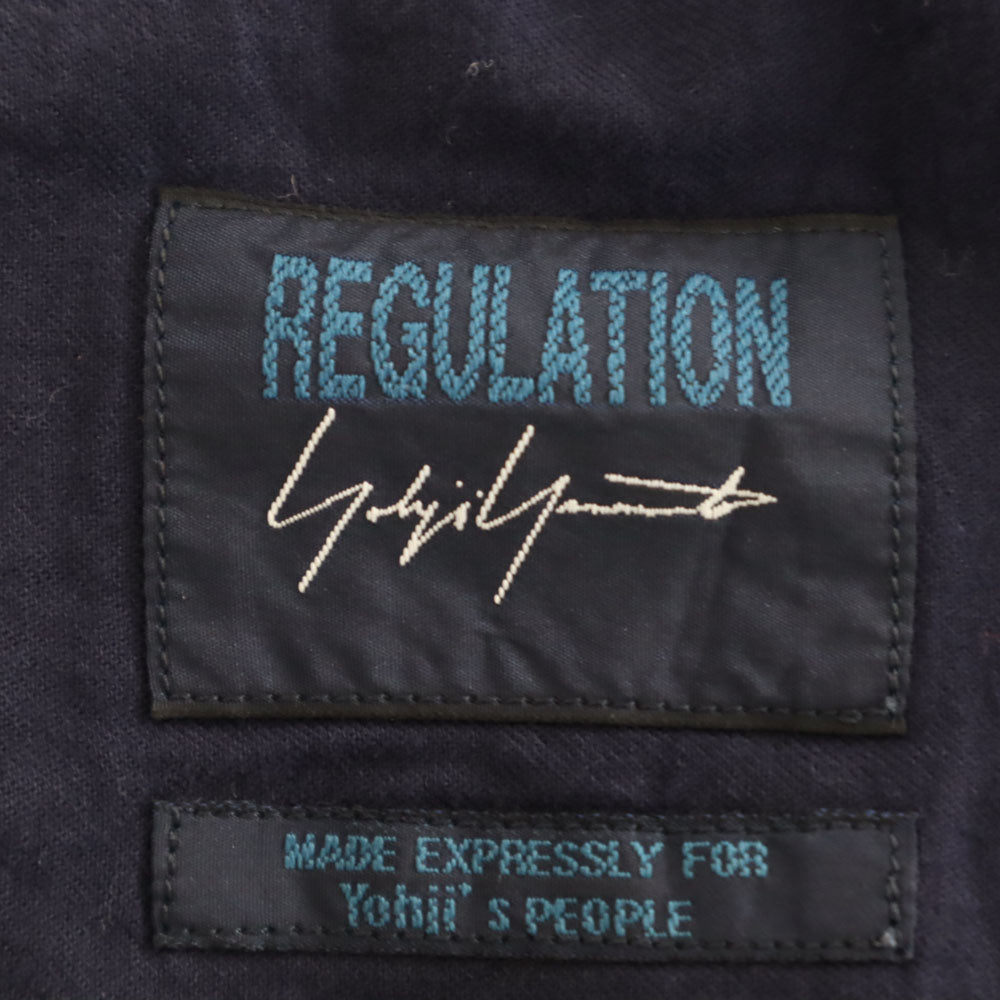 Yohji Yamamoto ヨウジヤマモト 日本製 サルエルパンツ 1 ブルー メンズ