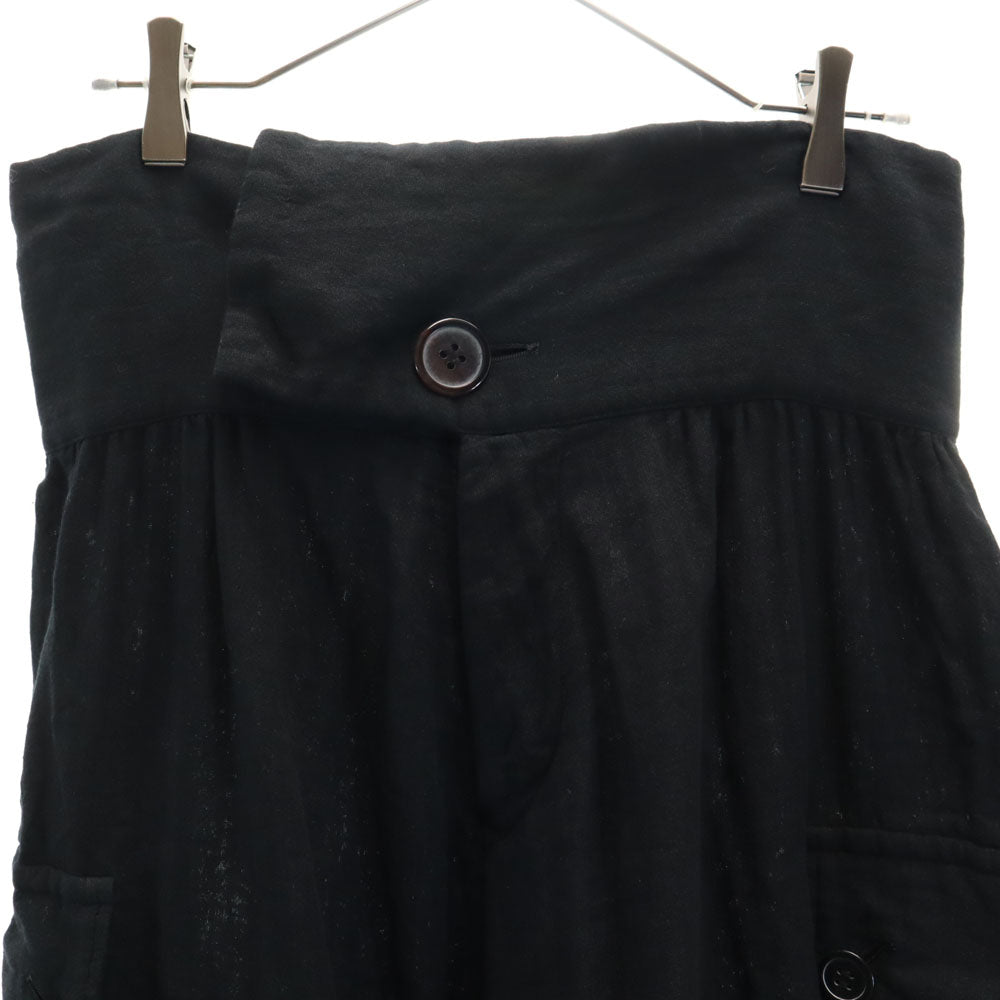 Y's ワイズ 日本製 カーゴパンツ 2 ブラック メンズ