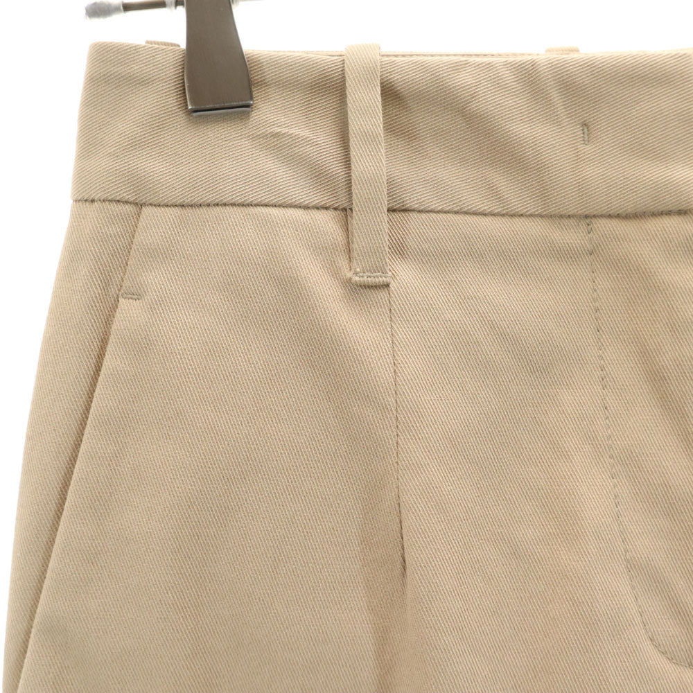 JIL SANDER ジルサンダー イタリア製 コットンパンツ 32 ベージュ レディース