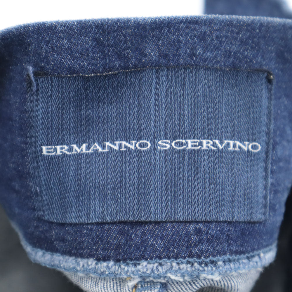 ERMANNO SCERVINO エルマンノ シェルヴィーノ イタリア製 スキニーデニムパンツ 38 ウォッシュブルー パギンス レギンス レディース