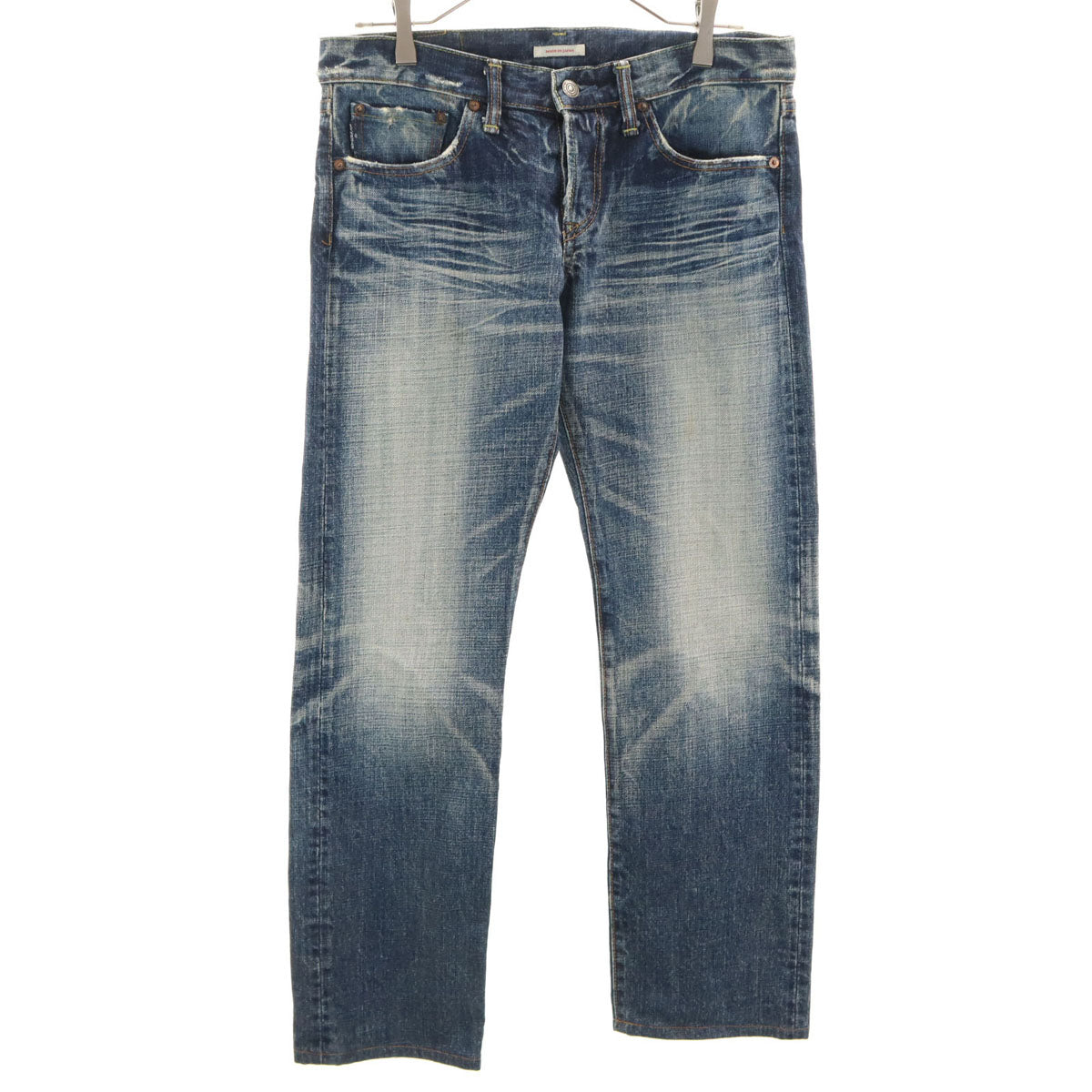 ETERNAL エターナル 日本製 ローライズ デニムパンツ W30 インディゴブルー 備中倉敷工房 ジーンズ メンズ