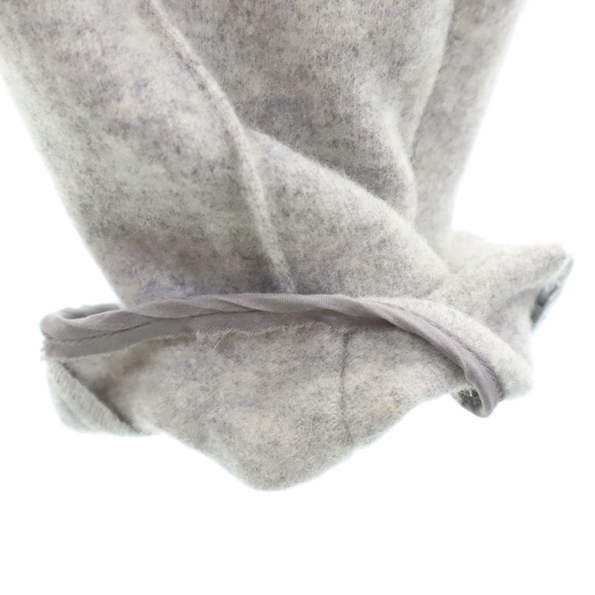 CELINE セリーヌ ポルトガル製 ウールパンツ 36 グレー レディース