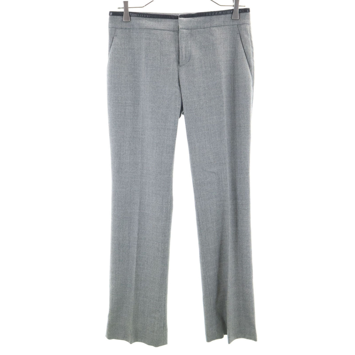 GUCCI グッチ イタリア製 スラックスパンツ 40 グレー レディース