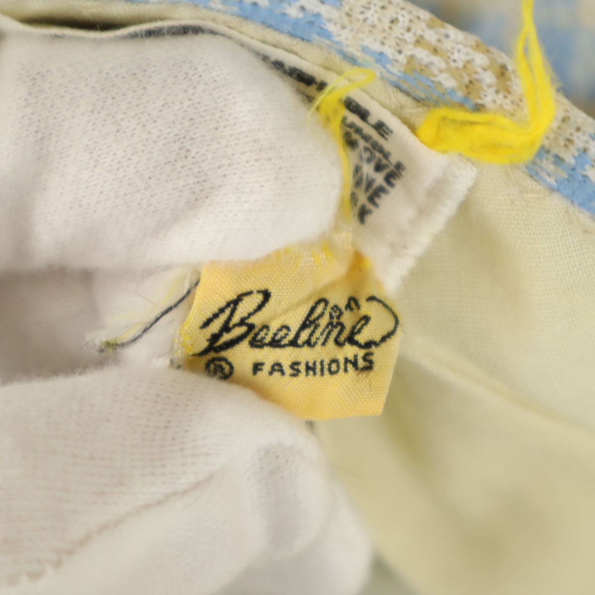 70s ヴィンテージ チェック柄 トラウザー パンツ ベージュ メンズ