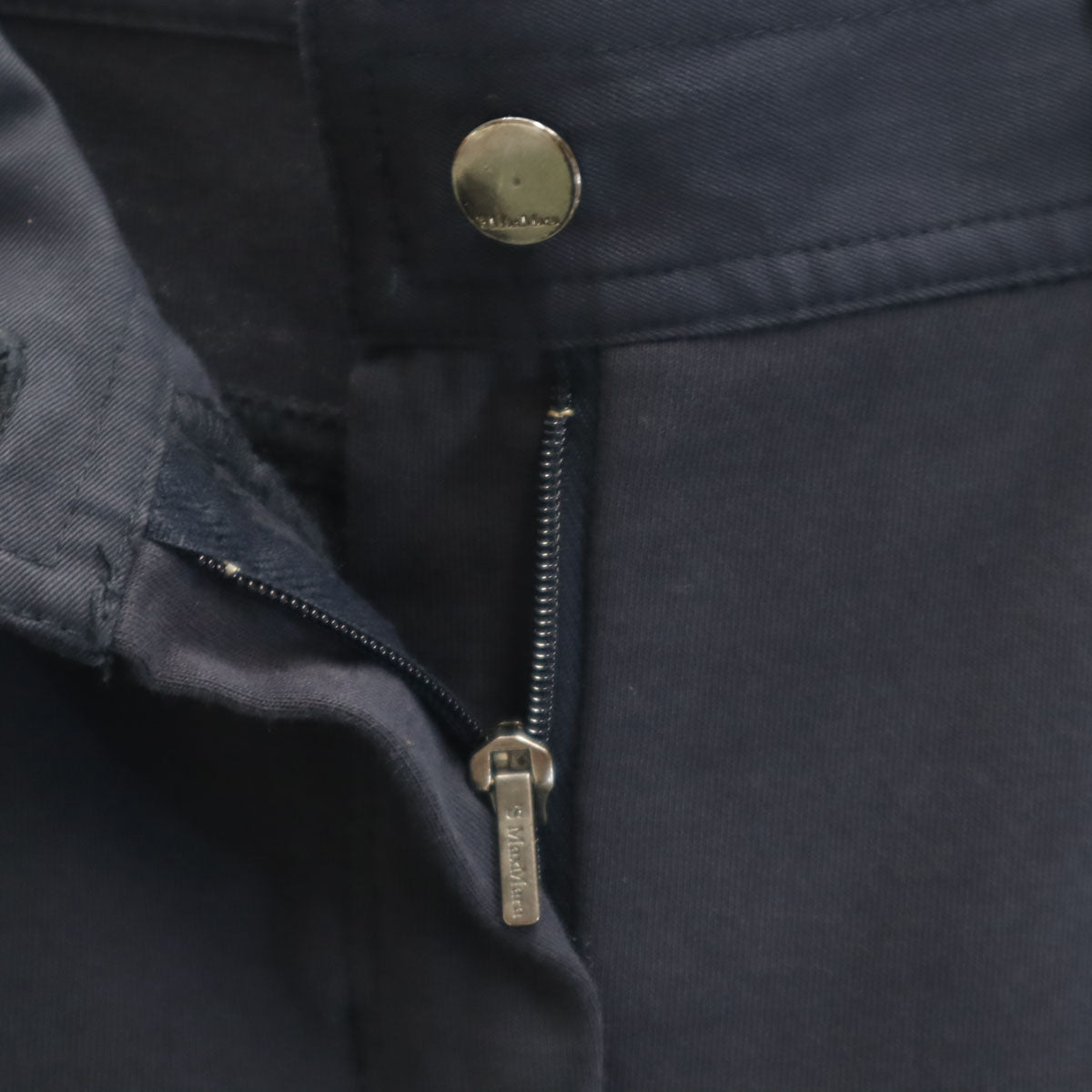 S Max Mara エスマックスマーラ ロングパンツ チャコール ストレッチ メンズ