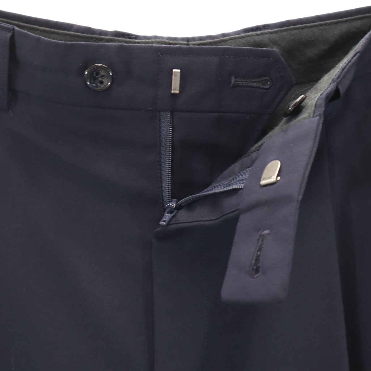 LANVIN LA COLLECTION ランバンコレクション 日本製 スラックスパンツ 88 ネイビー メンズ