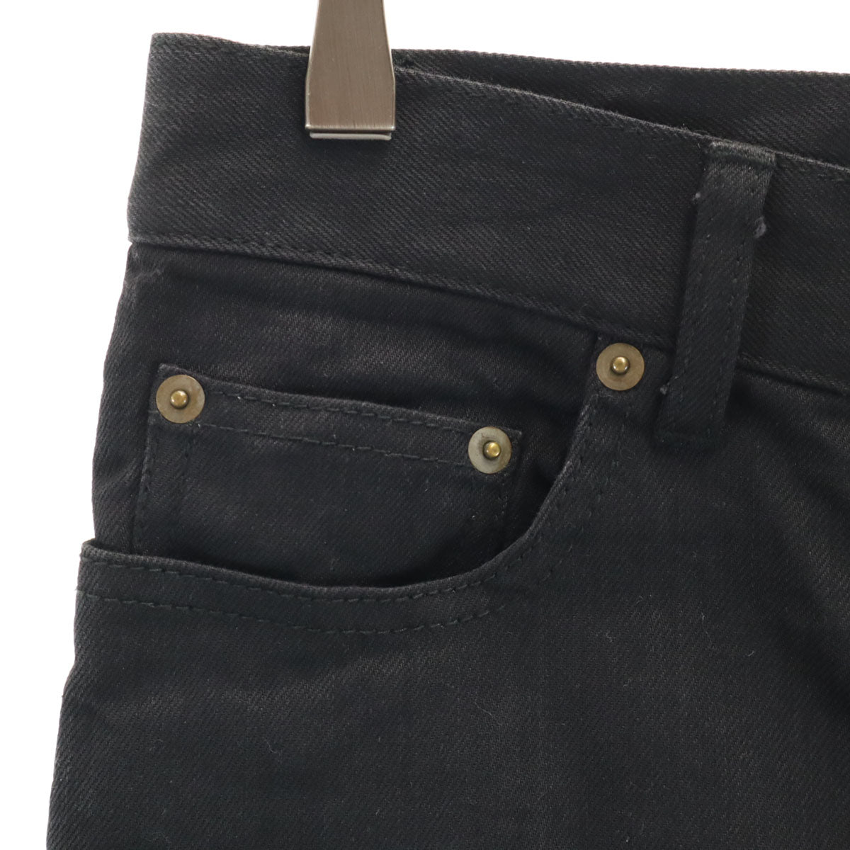 SAINT LAURENT サンローラン 日本製 デニムパンツ ｗ29 ブラック メンズ