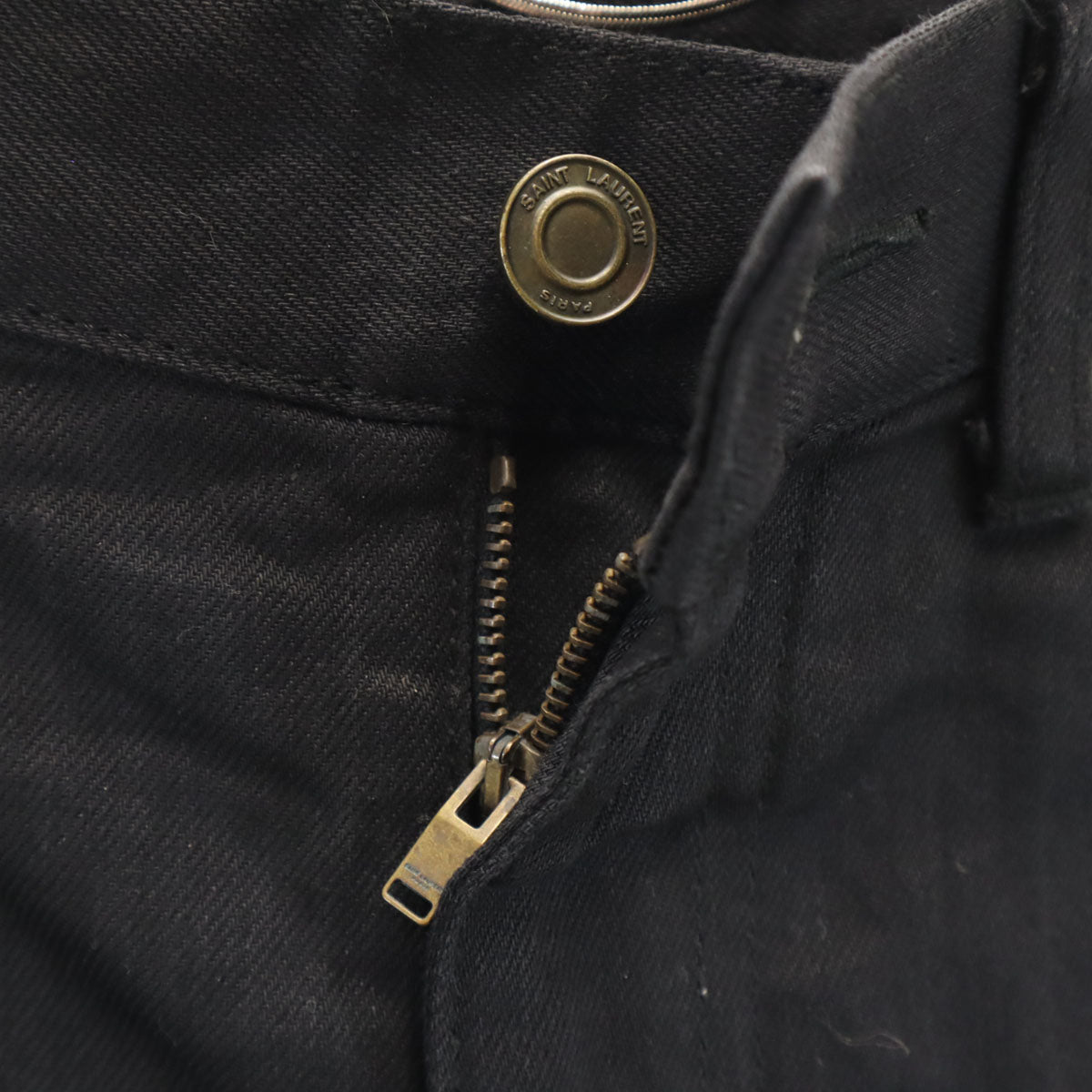 SAINT LAURENT サンローラン 日本製 デニムパンツ ｗ29 ブラック メンズ